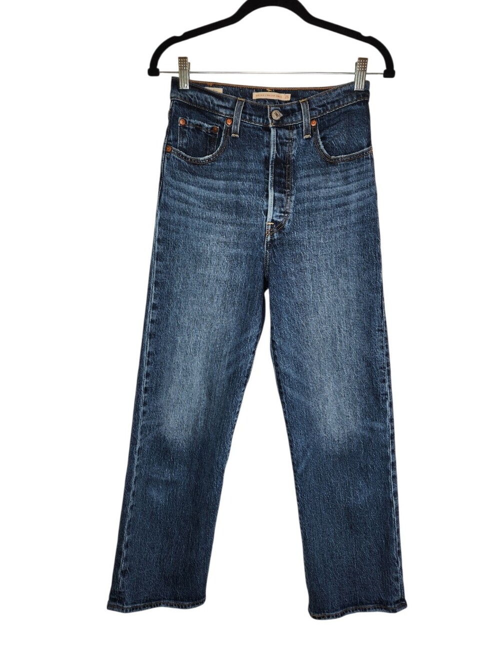 Levi's Ribcage Ankle Straight Blue Jeans Size 25